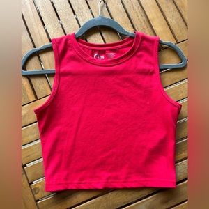 Red Zyia crop top